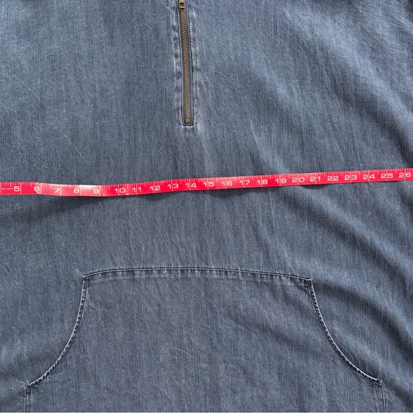 Soft Surroundings Blue Jean Jacket with Classic Denim Weave - Picture 5 of 5